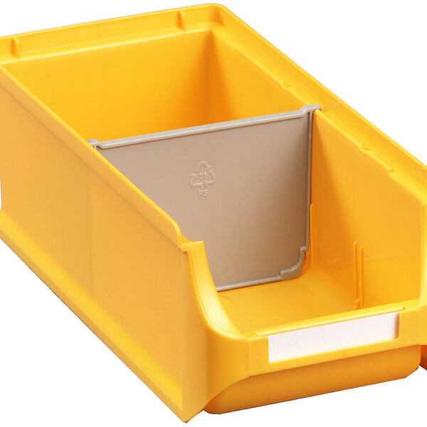 allit magazijnopbergbak ProfiPlus Box 2L, van PP, geel