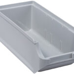 allit magazijnopbergbak ProfiPlus Box 2L, van PP, grijs