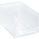 allit magazijnopbergbak ProfiPlus Box 4, van PP, transparant