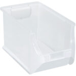 allit magazijnopbergbak ProfiPlus Box 4H, van PP, transparant