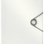 LEITZ hoekspanmap Solid, DIN A4, PP, wit