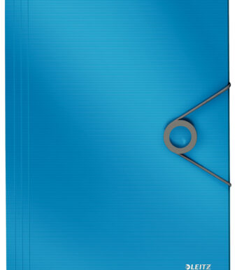 LEITZ hoekspanmap Solid, DIN A4, PP, lichtblauw