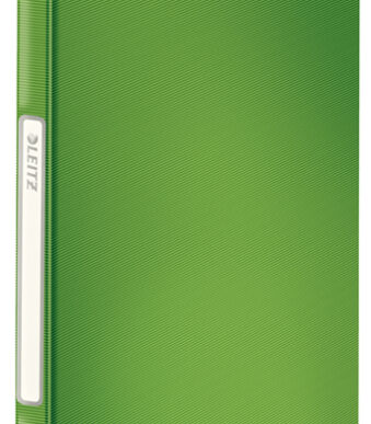 LEITZ zichtmap Solid, A4, PP, met 20 zichttassen, lichtgroen
