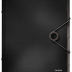 LEITZ sorteermap Solid, DIN A4, PP, 6 vakken, zwart