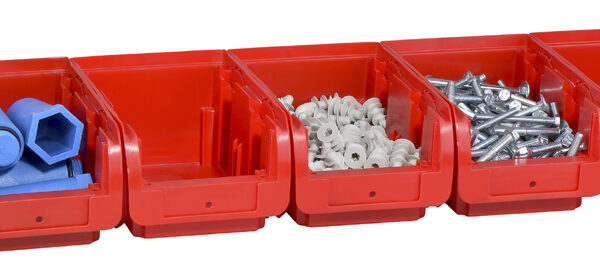 allit open opbergbakjes set ProfiPlus >C< 2/6, rood