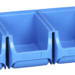allit open opbergbakjes set ProfiPlus 3/5, blauw