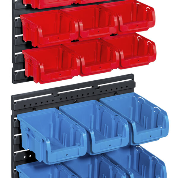 allit open opbergbakjes set ProfiPlus >C< 1+2/17, rood/blauw