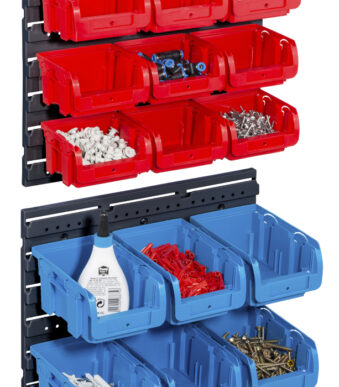 allit open opbergbakjes set ProfiPlus >C< 1+2/17, rood/blauw