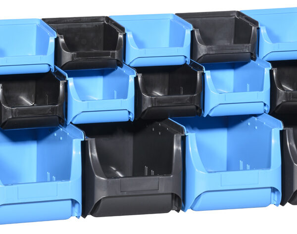 allit open opbergbakjes set ProfiPlus 1+2+3/17, blauw/zwart