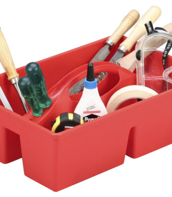 allit gereedschapsbakje McPlus Carry 38, PP, rood