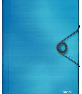 LEITZ projectmap Solid, A4, PP, 6 vakken, lichtblauw