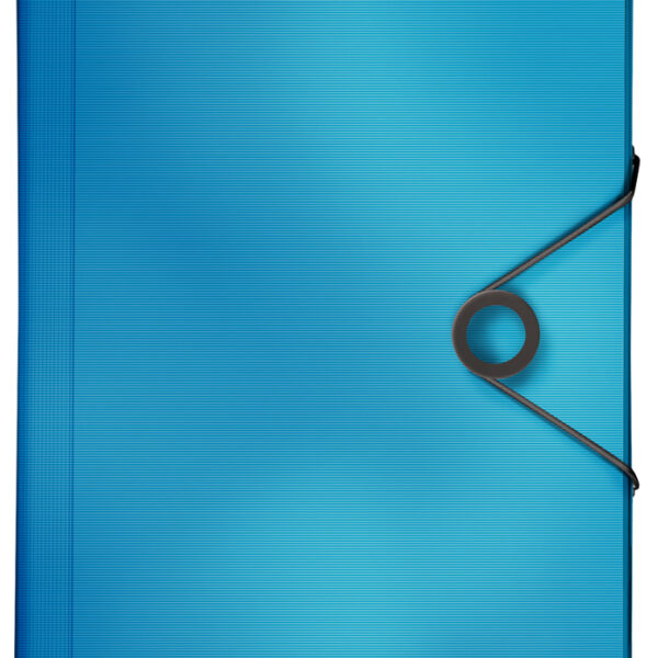 LEITZ projectmap Solid, A4, PP, 6 vakken, lichtblauw