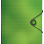 LEITZ projectmap Solid, A4, PP, 6 vakken, lichtgroen