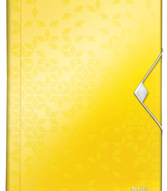 LEITZ projectmap WOW, A4, PP, 6 vakken, geel