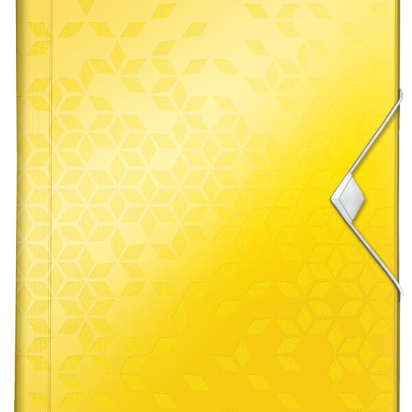 LEITZ projectmap WOW, A4, PP, 6 vakken, geel