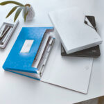 LEITZ projectmap WOW, A4, PP, 6 vakken, blauw