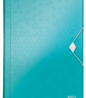 LEITZ projectmap WOW, A4, PP, 6 vakken, ijsblauw