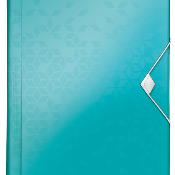 LEITZ projectmap WOW, A4, PP, 6 vakken, ijsblauw