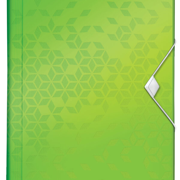 LEITZ projectmap WOW, A4, PP, 6 vakken, groen