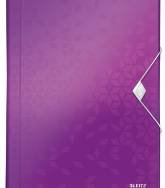 LEITZ projectmap WOW, A4, PP, 6 vakken, violet