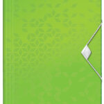 LEITZ hoekspanmap WOW, DIN A4, PP, groen