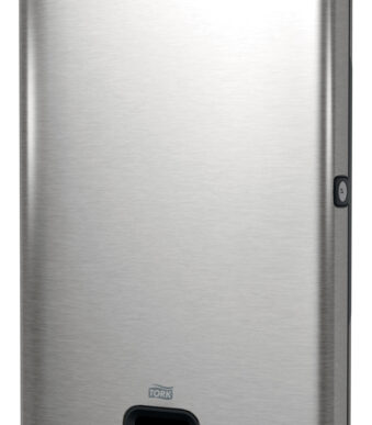 Tork Xpress Handdoekplooiautomaat, geborsteld roestvrij staal.