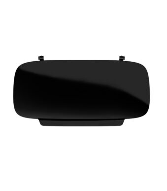 Tork Afvalbak Design, 50 liter, zilver/zwart.