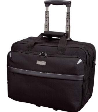 Zakelijke notebooktas 'XRAY', nylon, zwart