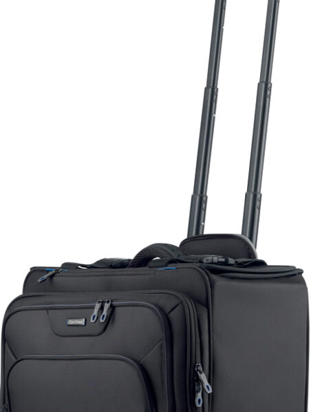 Businessnotitieboektrolley 'Pioneer', zwart