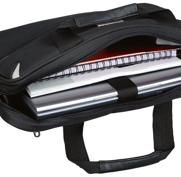 Notebooktas Sierra, polyester, zwart