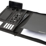 STOP schrijfmap RPET PALAU, A4, gerecycled PET, antraciet