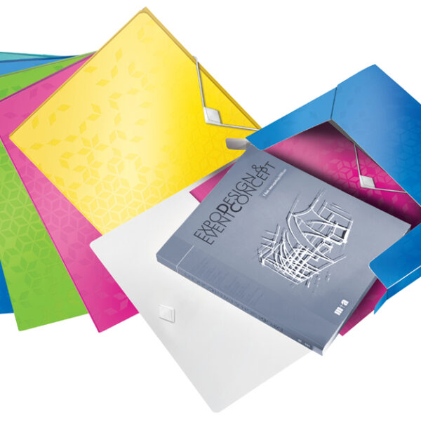 LEITZ opbergbox WOW, DIN A4, PP, kleuren assorti