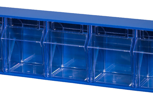 allit assortimentsbak / assortimentskastje VarioPlus ProFlip 5, blauw