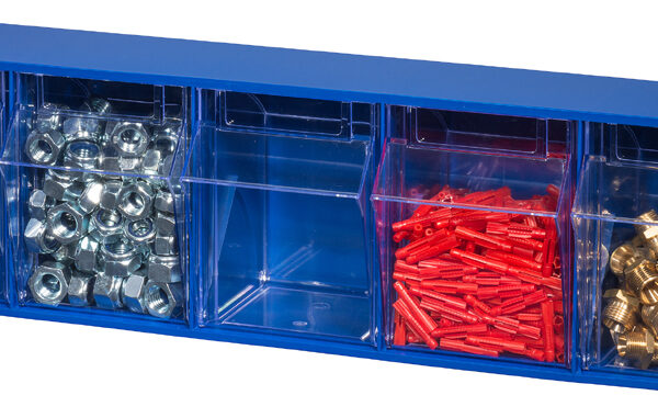 allit assortimentsbak / assortimentskastje VarioPlus ProFlip 5, blauw