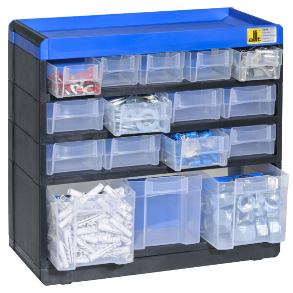 allit opbergkast voor kleine onderdelen VarioPlus Pro 29/32, 16 schuiflades