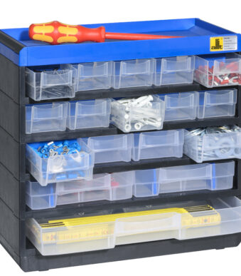 allit opbergkast voor kleine onderdelen VarioPlus Pro 29/35, 17 schuiflades