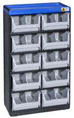 allit opbergkast voor kleine onderdelen VarioPlus Pro 53/20, 10 schuiflades