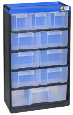 allit opbergkast voor kleine onderdelen VarioPlus Pro 53/21, 10 schuiflades