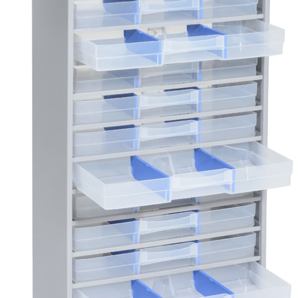 allit kleine onderdelenmagazijn VarioPlus Pro>M< 57/36, 12 schuiflades