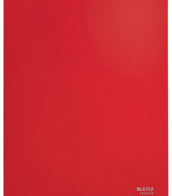 Kijkmap Recycled, A4, PP, met 20 hoezen, rood