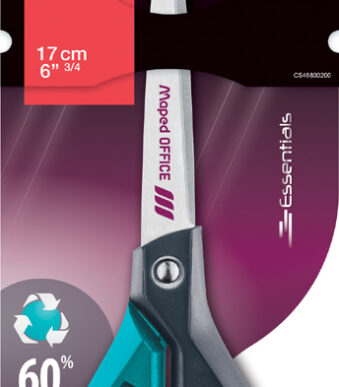 Maped schaar Essentails OFFICE, rond, lengte: 170 mm