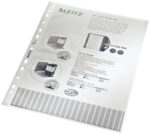 LEITZ brochurehoes standaard, A4, PP, generfd, 0,10 mm