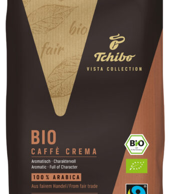Biologische koffiebonen van Tchibo 'Vista Caffè Crema'