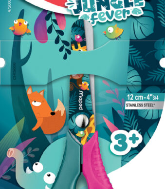 Maped knutselschaar JUNGLE fever VIVO, 120 mm, kleuren assorti