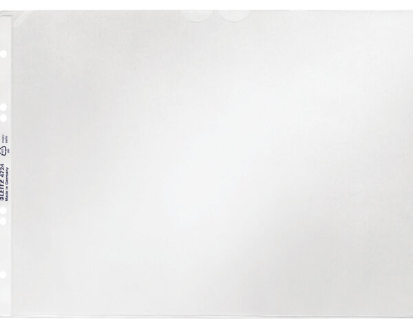 LEITZ brochurehoes, A4 liggend, PP, generfd, 0,12 mm