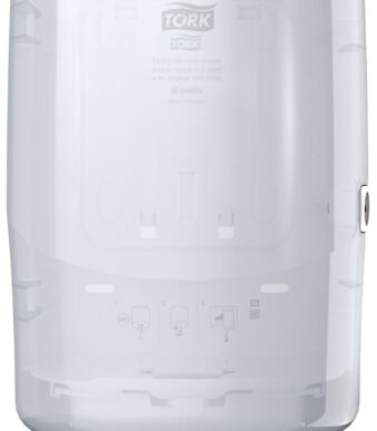 Tork Mini Loswikkelhouder voor Poetspapierrollen, wit