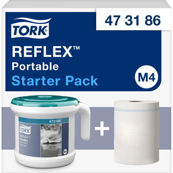 TORK draagbare Reflex binnenafroldispenser PERFORMANCE