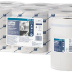 Tork Universele Schoonmaakrol, Enkellaags, Wit, 113,9 m