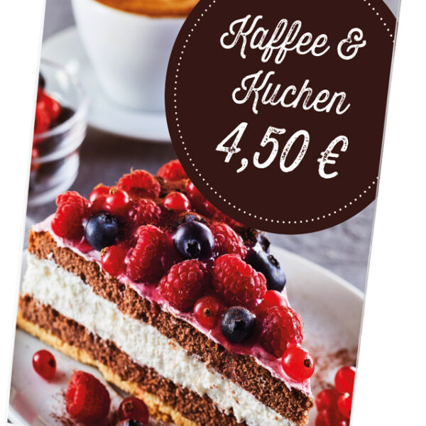 deflecto tafeldisplay, DIN A4 staand, schuin