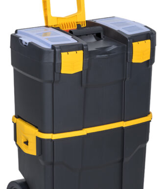 allit gereedschapkoffer McPlus Mobile >P< 24, zwart/geel